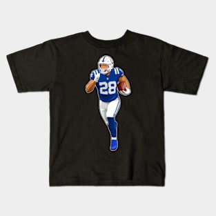 Jonathan Taylor #28 Run The Balls Kids T-Shirt